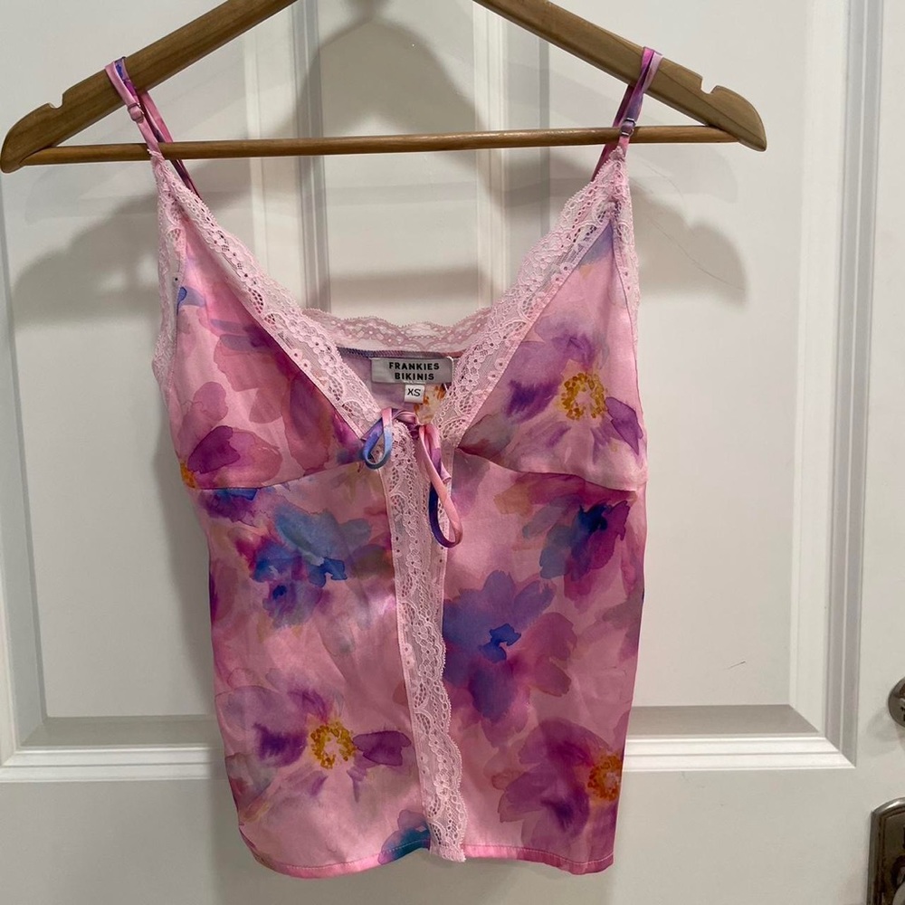 Frankie’s Bikinis Silk Cami